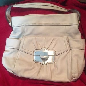 B Makowsky leather shoulder bag/satchel